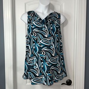 20. Fashion Bug Sleeveless Drape Front Top 18/20